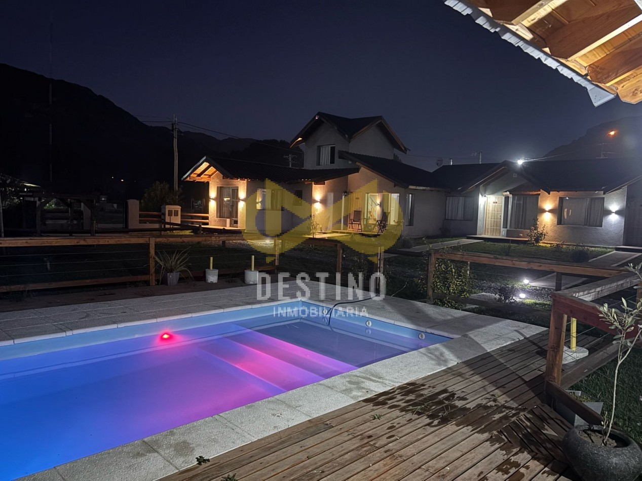 ¡COMPLEJO DE CABAÑAS Y APART EN VENTA - EL HOYO, CHUBUT!