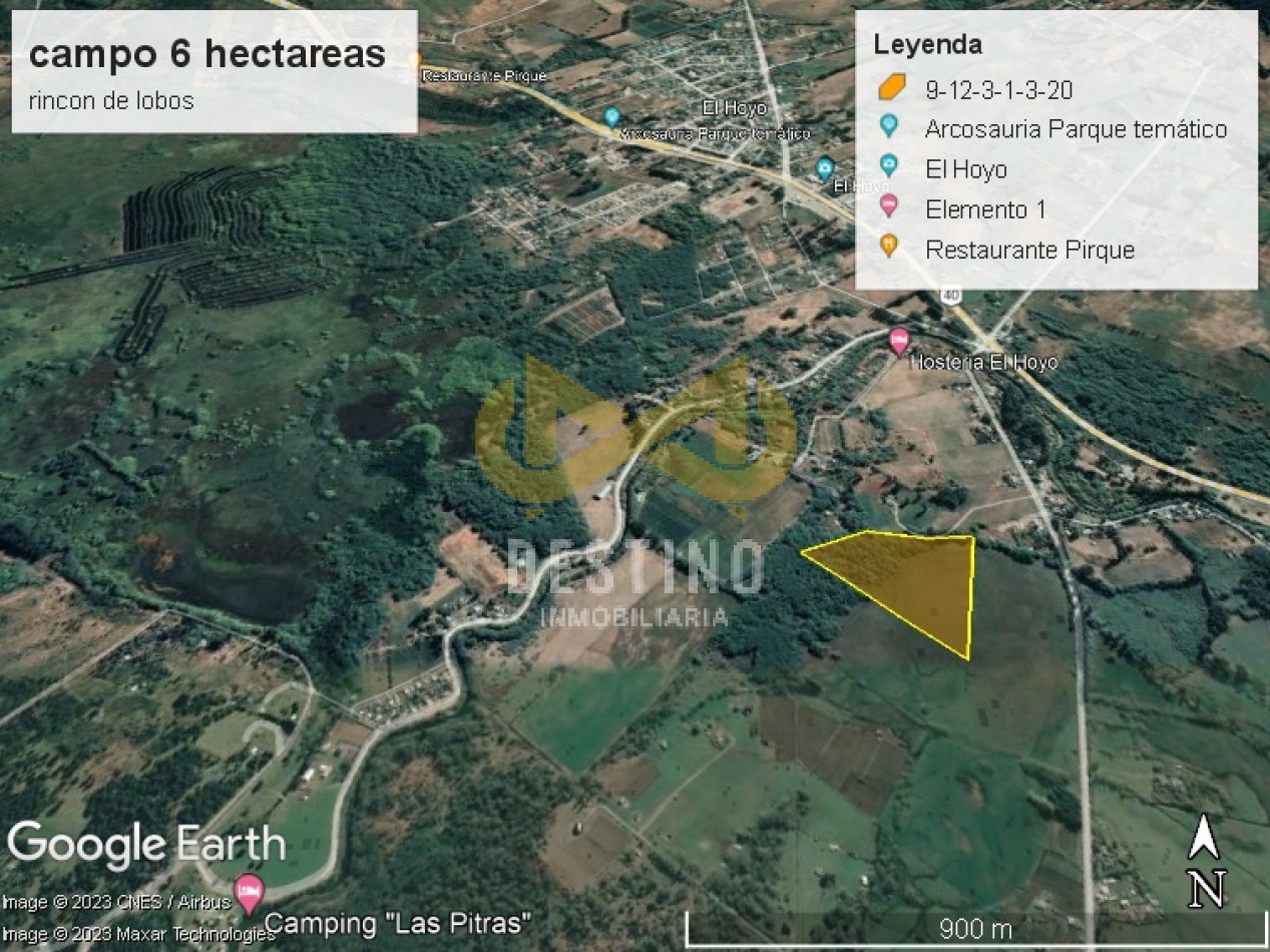 Chacra de 6 Hectareas en Rincon de Lobos - El Hoyo, Chubut